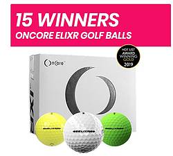 Oncore Elixr Golf Balls Giveaway