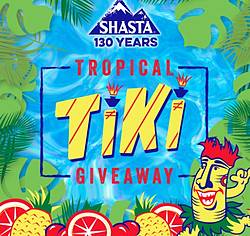 Shasta Tropical Tiki Giveaway
