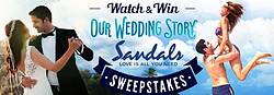 UPTV Our Wedding Story Watch & Win Sweepstakes