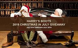 Harry's Boots Christmas in July Giveaway