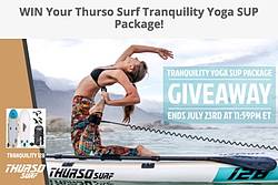 Thurso Surf Tranquility Yoga SUP Package Giveaway