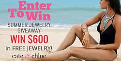 Cate and Chloe Up to $600 in Free Cate & Chloe Jewelry Giveaway