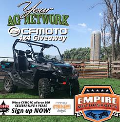 Your Ag Network CFMoto Giveaway