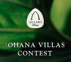 Disney Destinations Aulani ‘Ohana Villas Contest