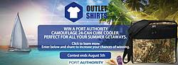 Outlet Shirts Port Authority Cooler Giveaway