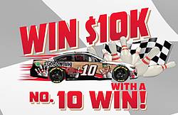 GoBowling “Win $10K With a No. 10 Win” Sweepstakes