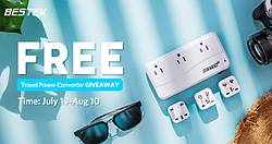 BESTEK Power Converter and Amazon Gift Card Giveaway