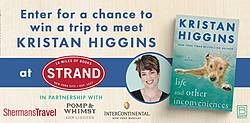 Penguin Random House Meet Kristan Higgins at the Strand Sweepstakes