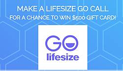 Lifesize Go $500 Gift Card Giveaway
