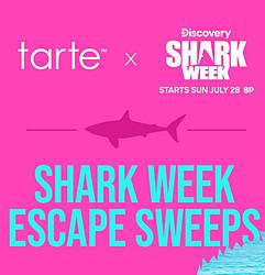 Tarte Cosmetics X Discovery Channel Sweepstakes
