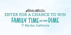 The Eddie Bauer Kids Launch Sweepstakes
