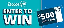 Zappos the VIP Launch Giveaway Sweepstakes