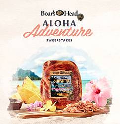 Boar’s Head Aloha Adventure Sweepstakes