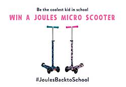 Joules Back to School Scooter Competition Sweepstakes