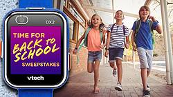 VTech Time for Back to School Sweepstakes