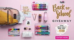 Tulip Back to School Giveaway