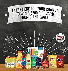 Giant Eagle Back to School Gift Card Sweepstakes
