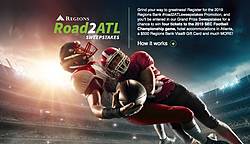 The 2019 Regions Bank #road2ATL Sweepstakes