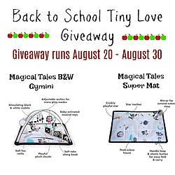 Making of a Mom: Tiny Love Gemini Deluxe Mat & Super Mat Giveaway