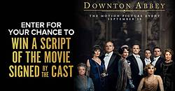 Fandango Downton Abbey Script Sweepstakes