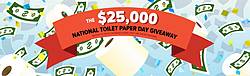National Toilet Paper Day Giveaway