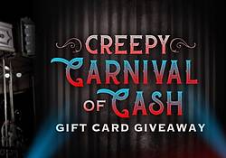 Spirit Halloween Carnival of Cash Gift Card Instant Win Game