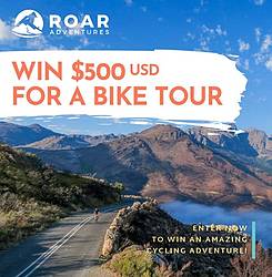 Roar Adventures Bike Tour Sweepstakes