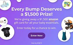 What to Expect Baby Bump Amazon Giveaway