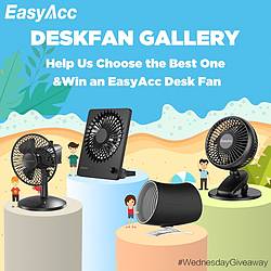 EasyAcc Desk Fan Giveaway