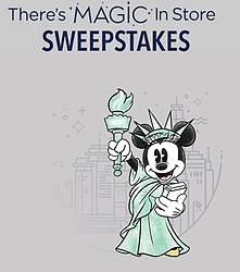 Disney Store’s There’s Magic in Store Sweepstakes