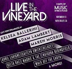 Live in the Vineyard Sweepstakes