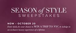 GUESS? Season of Style Sweepstakes
