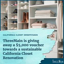 ThreeMain California Closet Giveaway