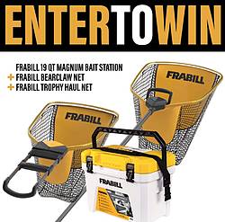 Fishing Bait Station and Nets From Frabill Sweepstakes