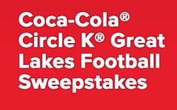 Coca-Cola Circle K Great Lakes Football Sweepstakes
