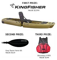 KingFisher Modular Fishing Kayak Giveaway