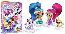 Pausitive Living: Shimmer and Shine Legend of the Dragon Treasure DVD Giveaway