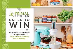 Primal Kitchen Cuisinart Mixer Giveaway