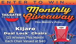 Tailgater Kijaro Chair Giveaway