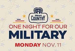 2019 iHeartCountry One Night for Our Military National Contest