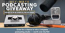 Sweetwater Music Ultimate Podcasting Giveaway