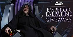 Sideshow Emperor Palpatine Giveaway