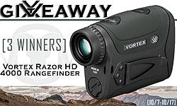 Black Ovis Vortex Razor Rangefinder Giveaway