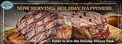 Creekstone Farms Facebook “Win a Creekstone Holiday Dinner Pack” Sweepstakes