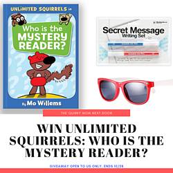 Quirky Mom Next Door: Who Is the Mystery Reader? Prize Pack Giveaway