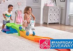 Step2 #FanFriday Step2 Unicorn Up & Down Roller Coaster Giveaway