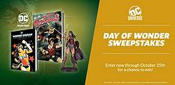 DC Universe the Day of Wonder Sweepstakes