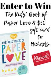 Mom and More: Michaels Gift Card & Book Giveaway