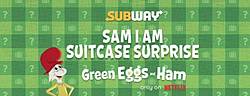 Subway Sam I Am Suitcase Surprise Instant Win Game