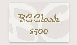 $500 BC Clark Gift Card Giveaway